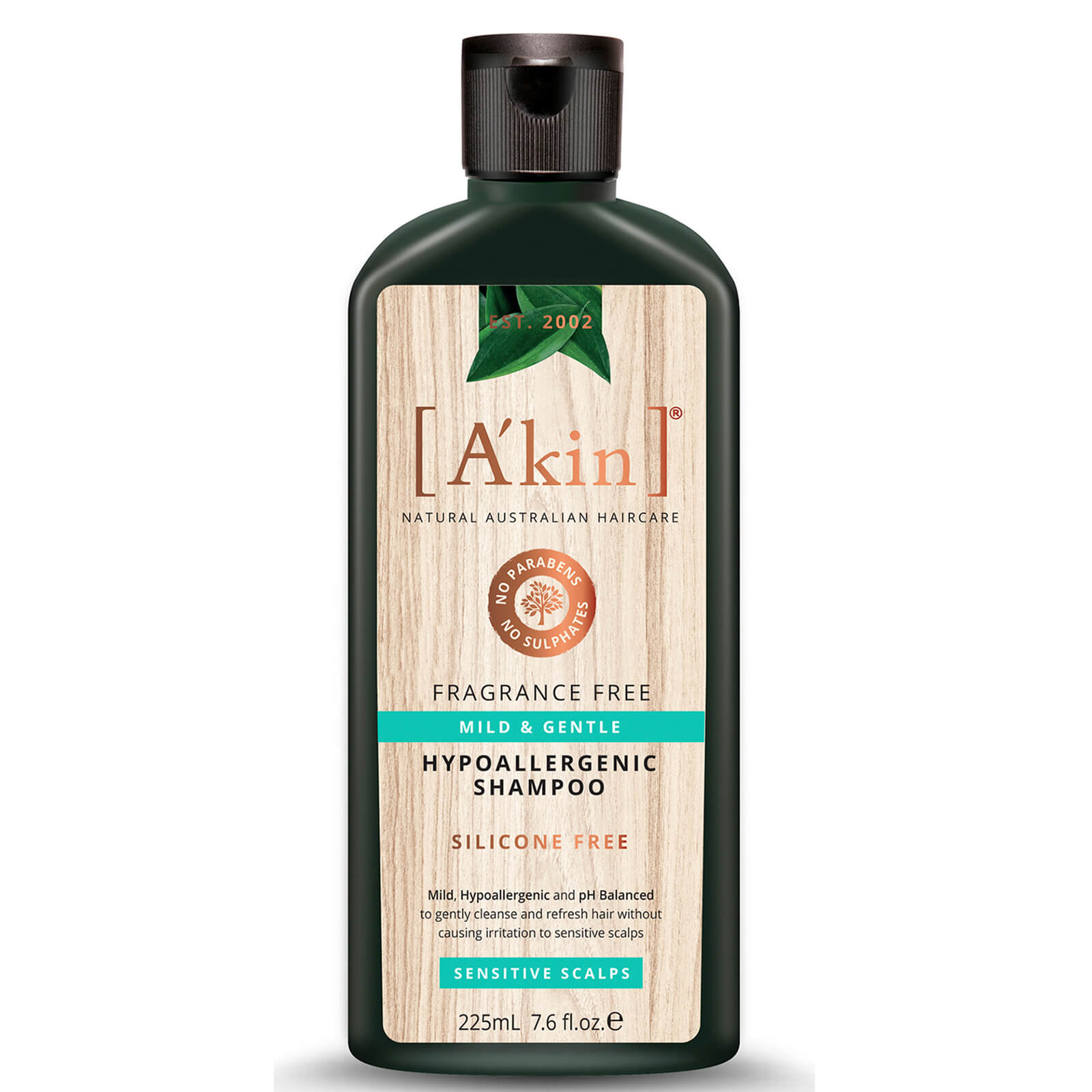 

Мягкий шампунь без запаха A'kin Mild & Gentle Fragrance Free Shampoo 225 мл