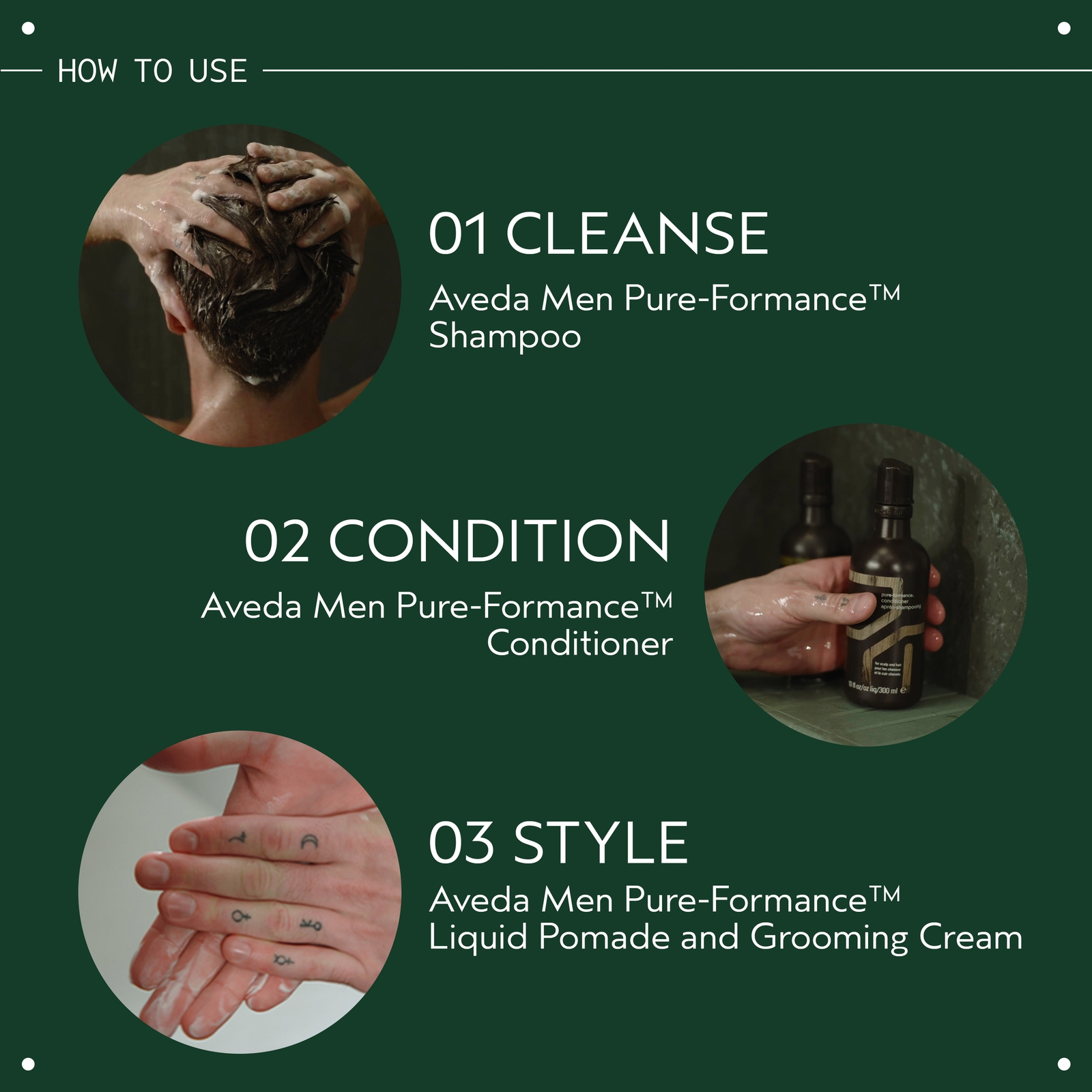 Thumbnail - Aveda Men Pure-Formance Shampoo 300 ml