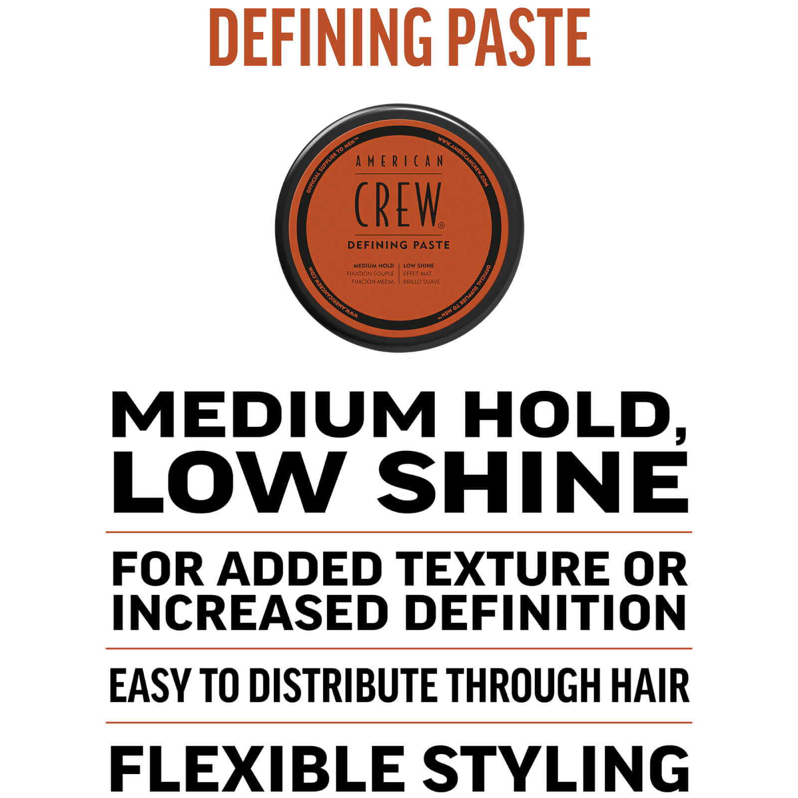 American Crew Defining Paste (85g) 3