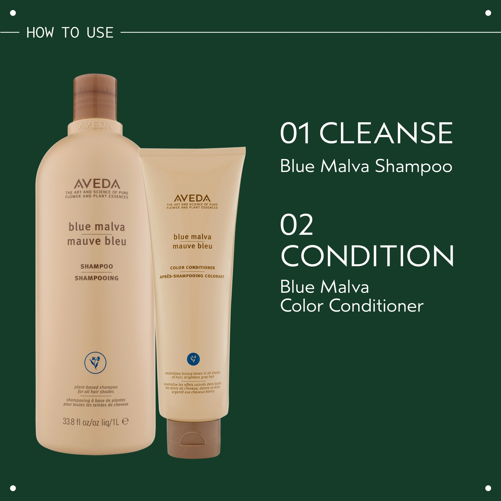 Thumbnail - Aveda Pure Plant Blaue Malve Shampoo 1000 ml