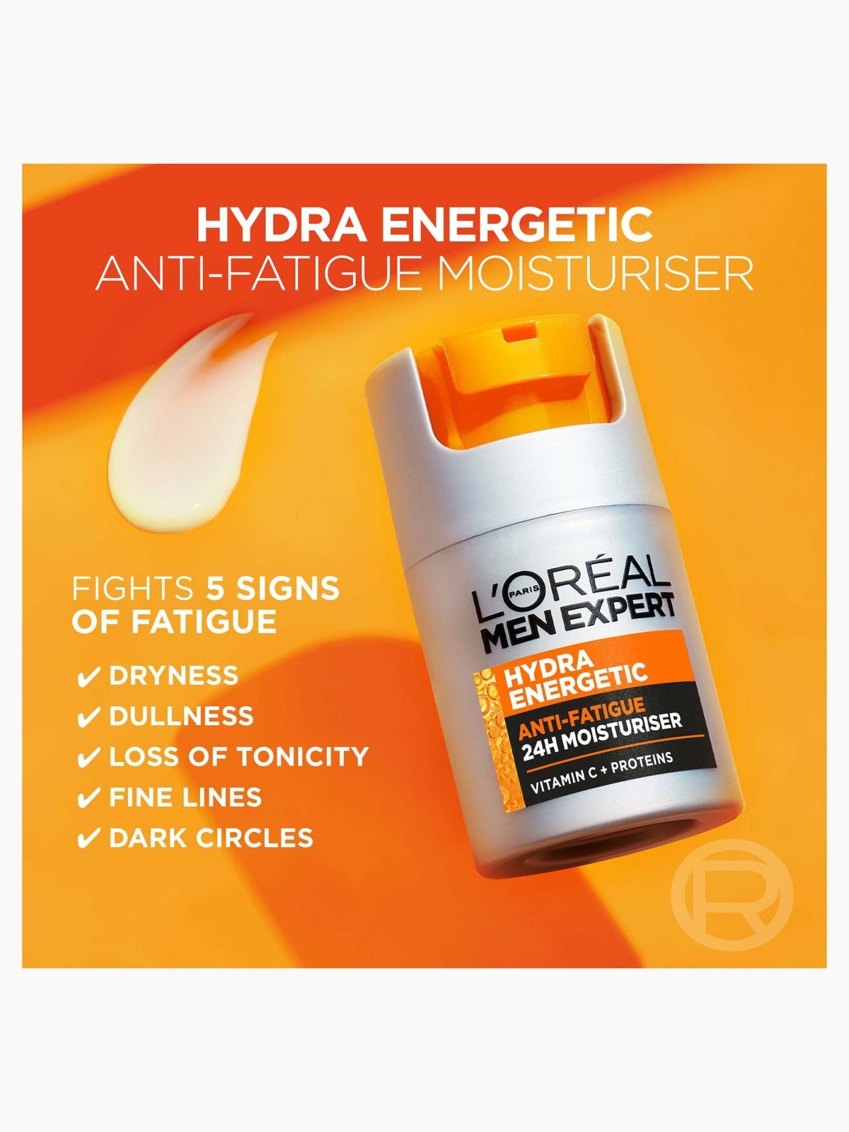 L'Oréal Men Expert Hydra Energetic Daily Anti-Fatigue Moisturising Lotion (50ml) 2