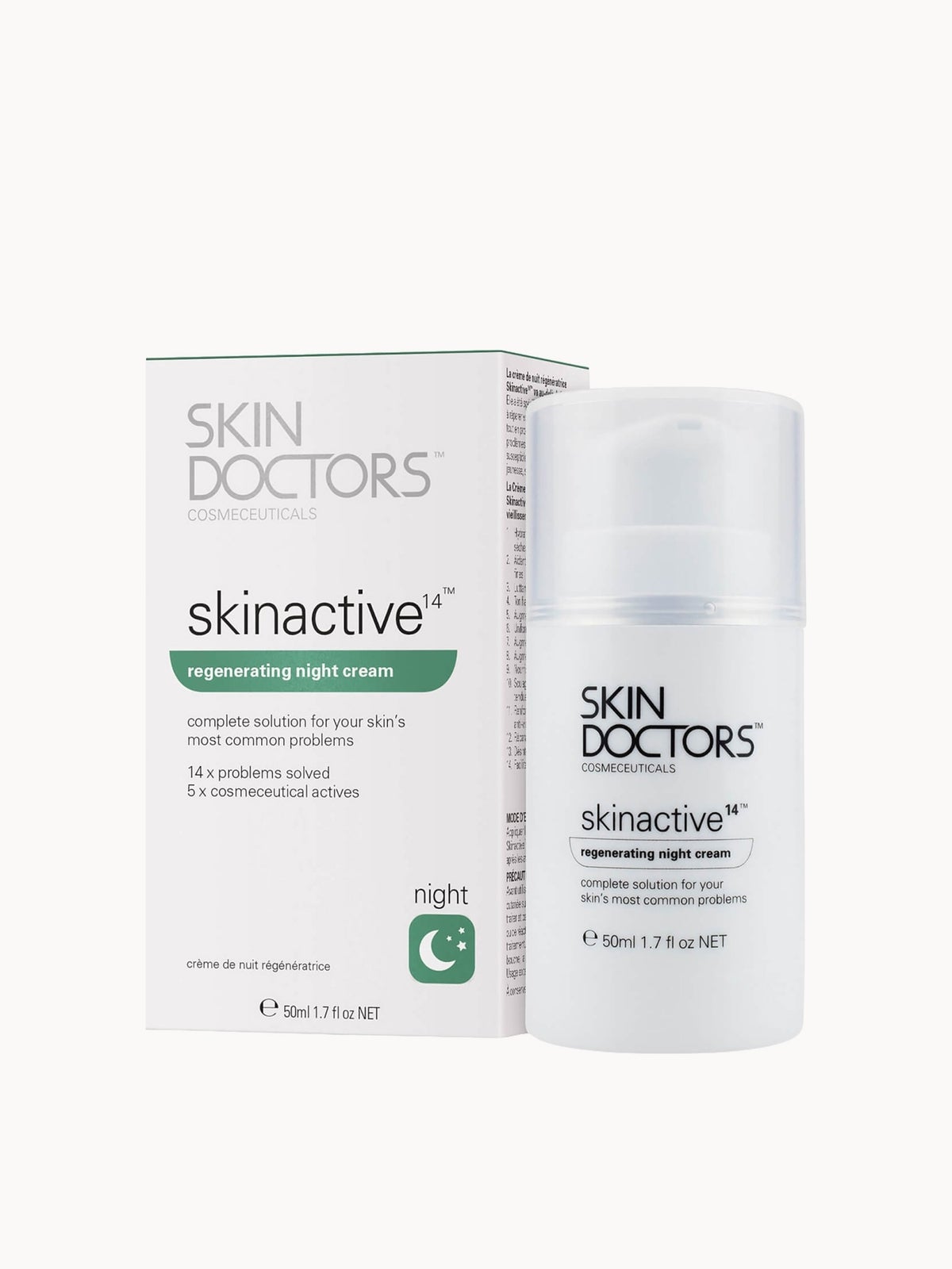 Skin Doctors Skinactive 14 Regenerating Night Cream (50ml)