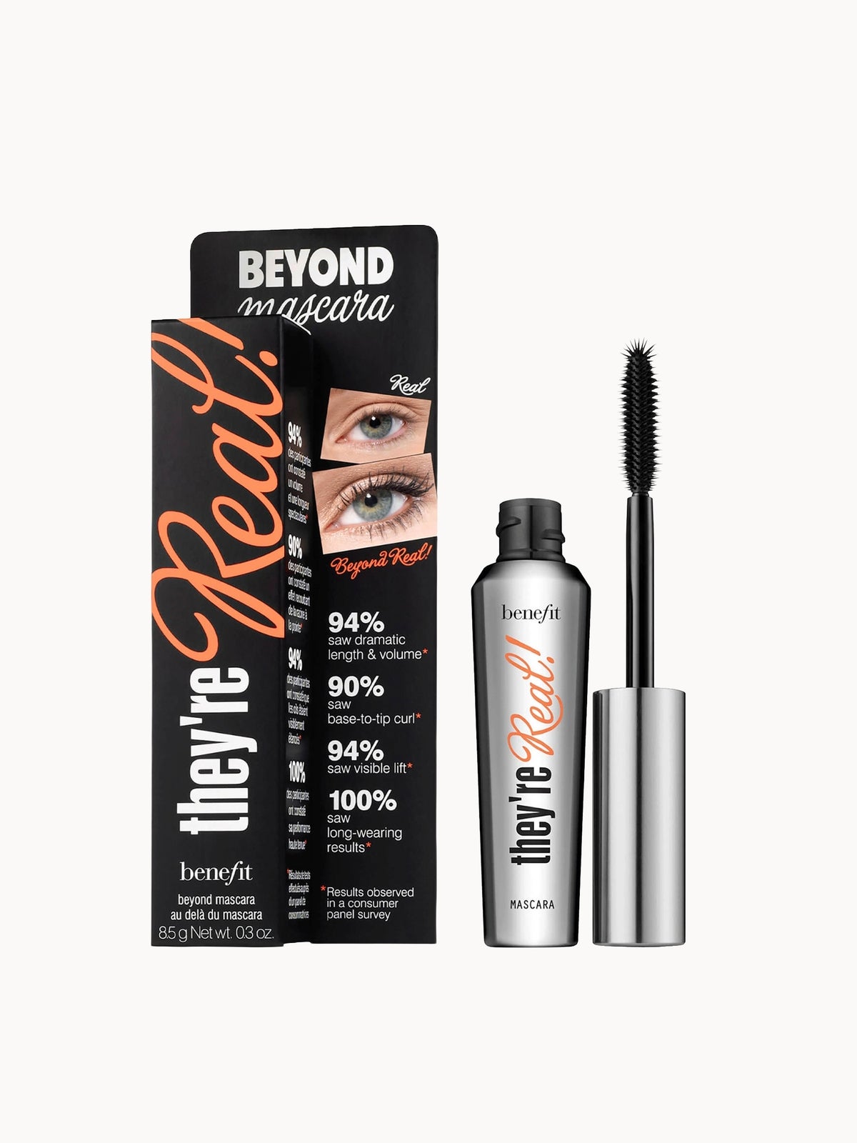 benefit They're Real Lengthening Mascara - Jet Black 8.5g