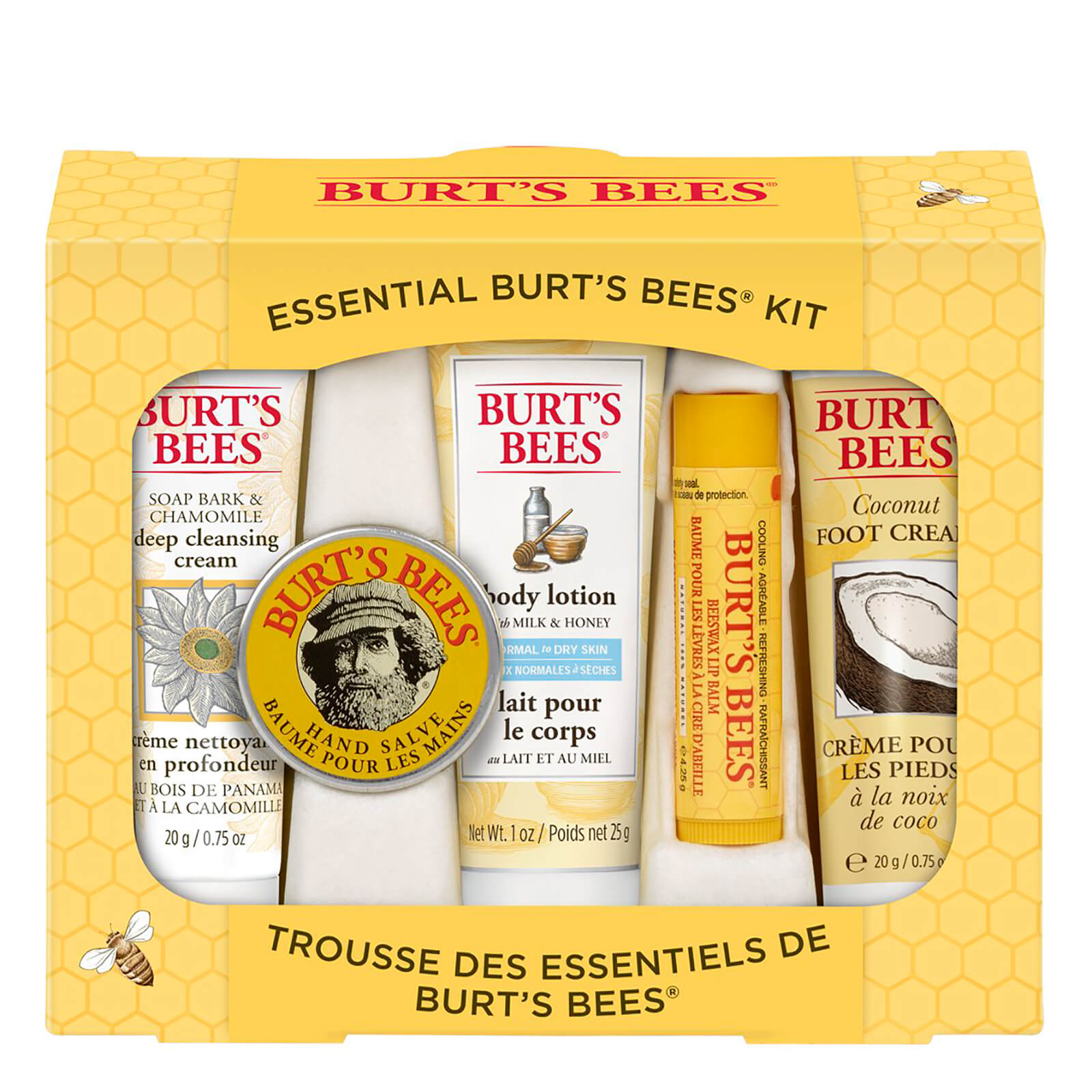 Burt's Bees essentials kit (5 products)