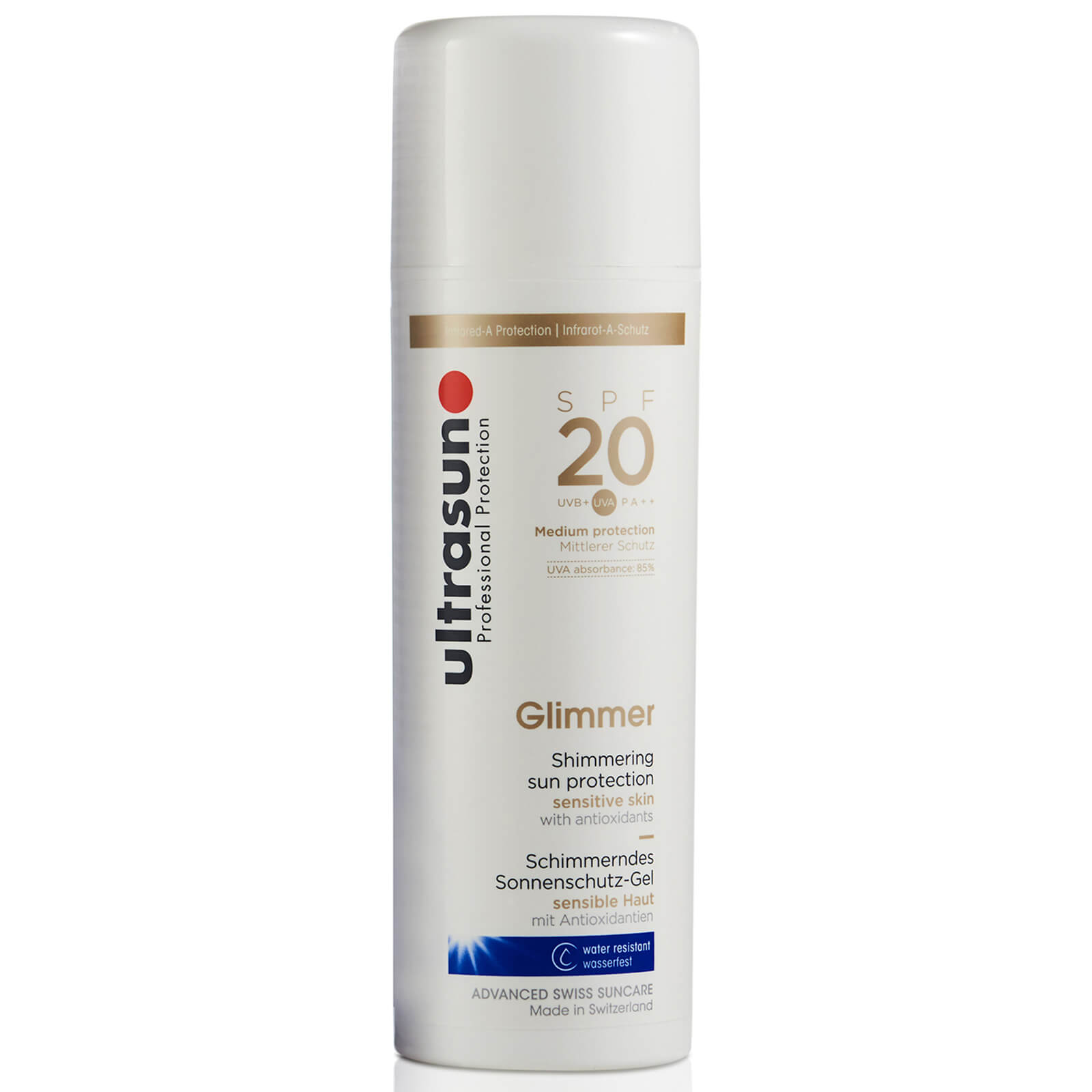 

ULTRASUN GLIMMER SPF20 - SENSITIVE FORMULA (150ML)