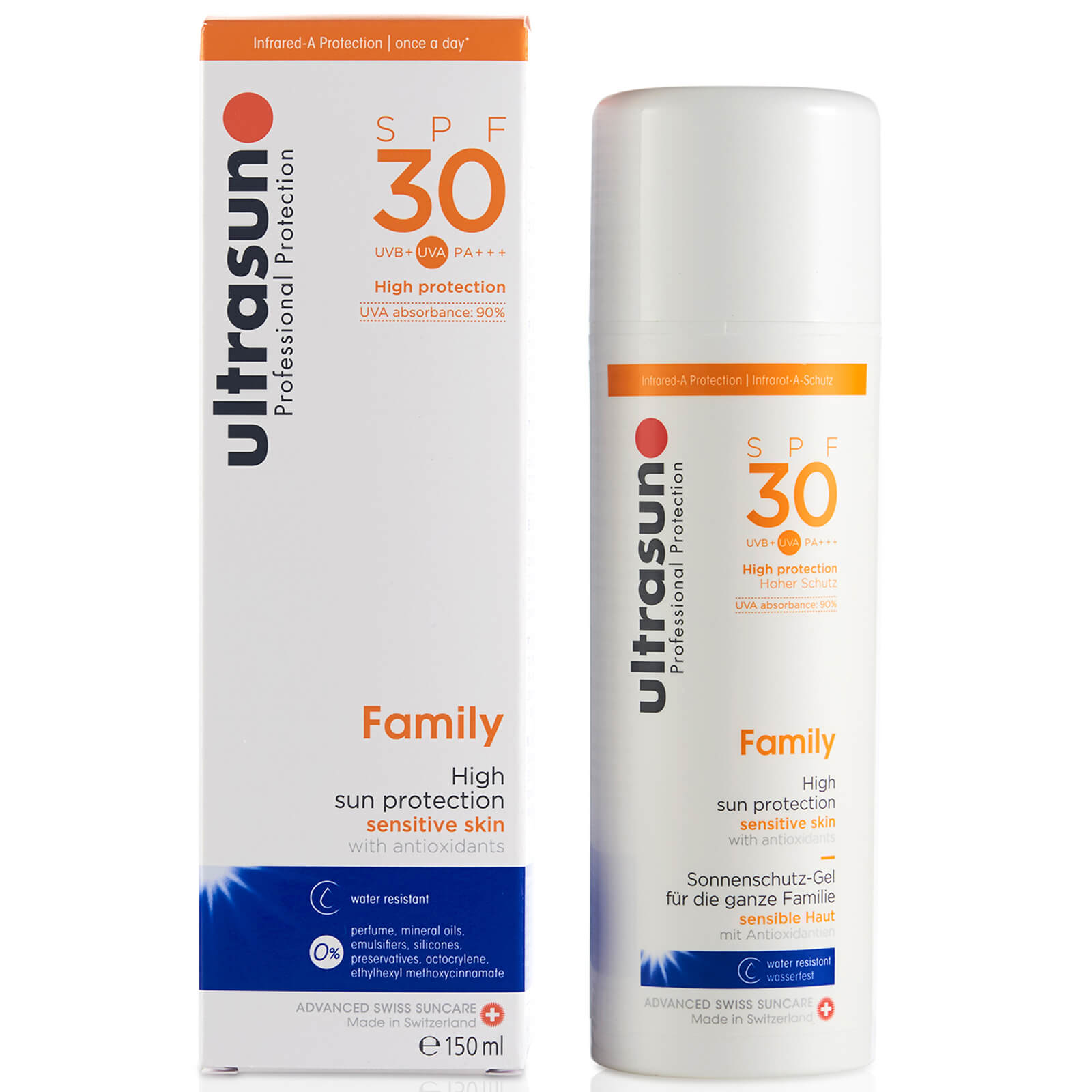  Crème Solaire Ultrasun Family Spf 30 - Super Sensitive (150ml) 