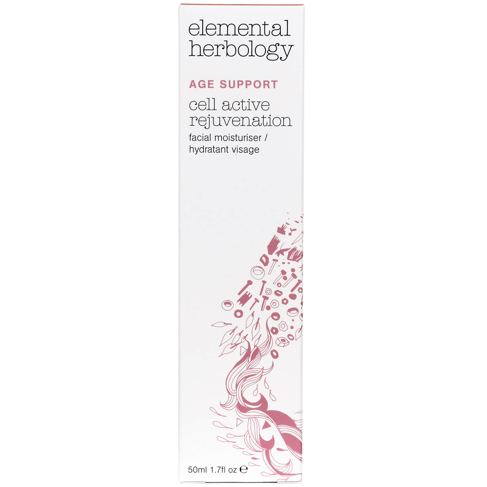 Elemental Herbology Cell Active Rejuvenation Age Support Facial Moisturiser - 50ml