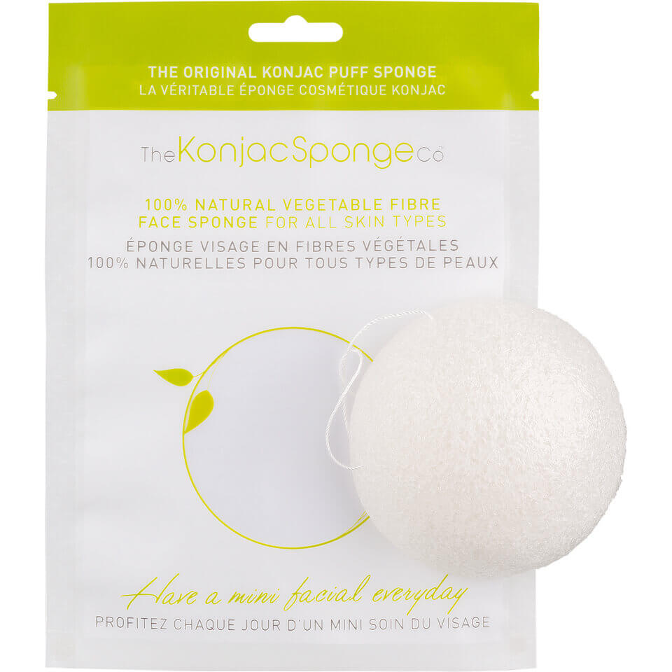 Купить Спонж для очищения лица без содержания примесей The Konjac Sponge Company 100% Pure Facial Puff Sponge
