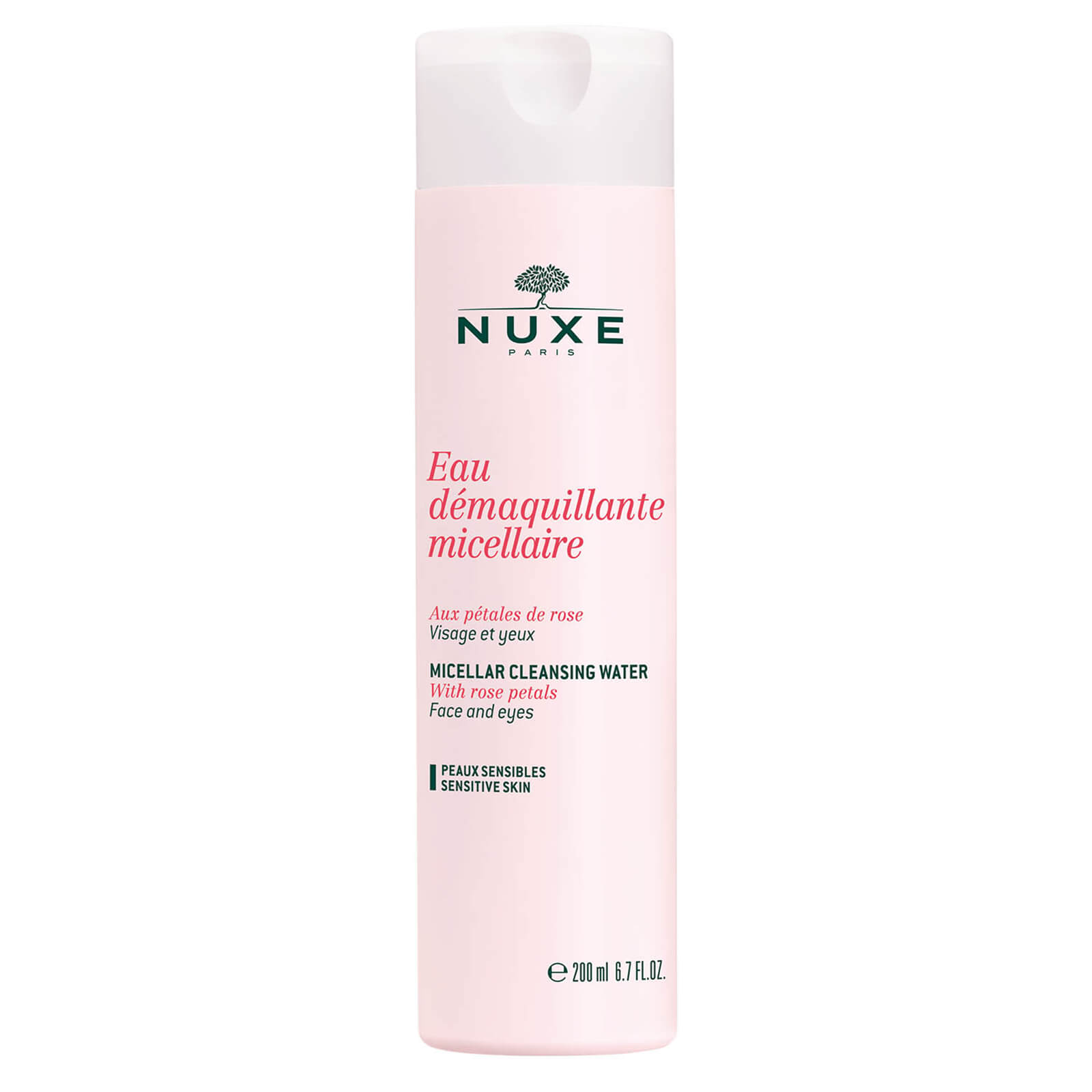 

Мицеллярная очищающая вода с лепестками роз NUXE Eau Demaquillante Micellaire Micellar Cleansing Water (200 мл)