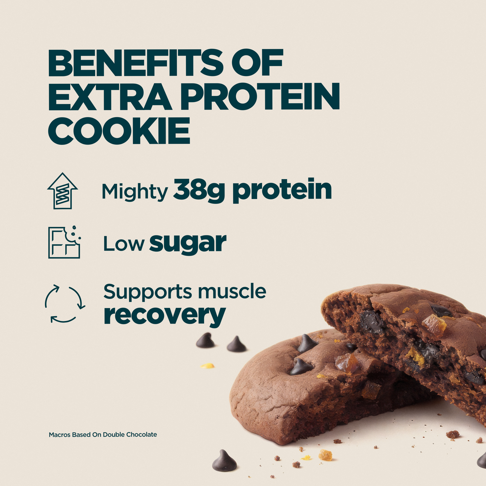 Myprotein Extra Protein Cookie - 12 x 75g - Chocolate Orange