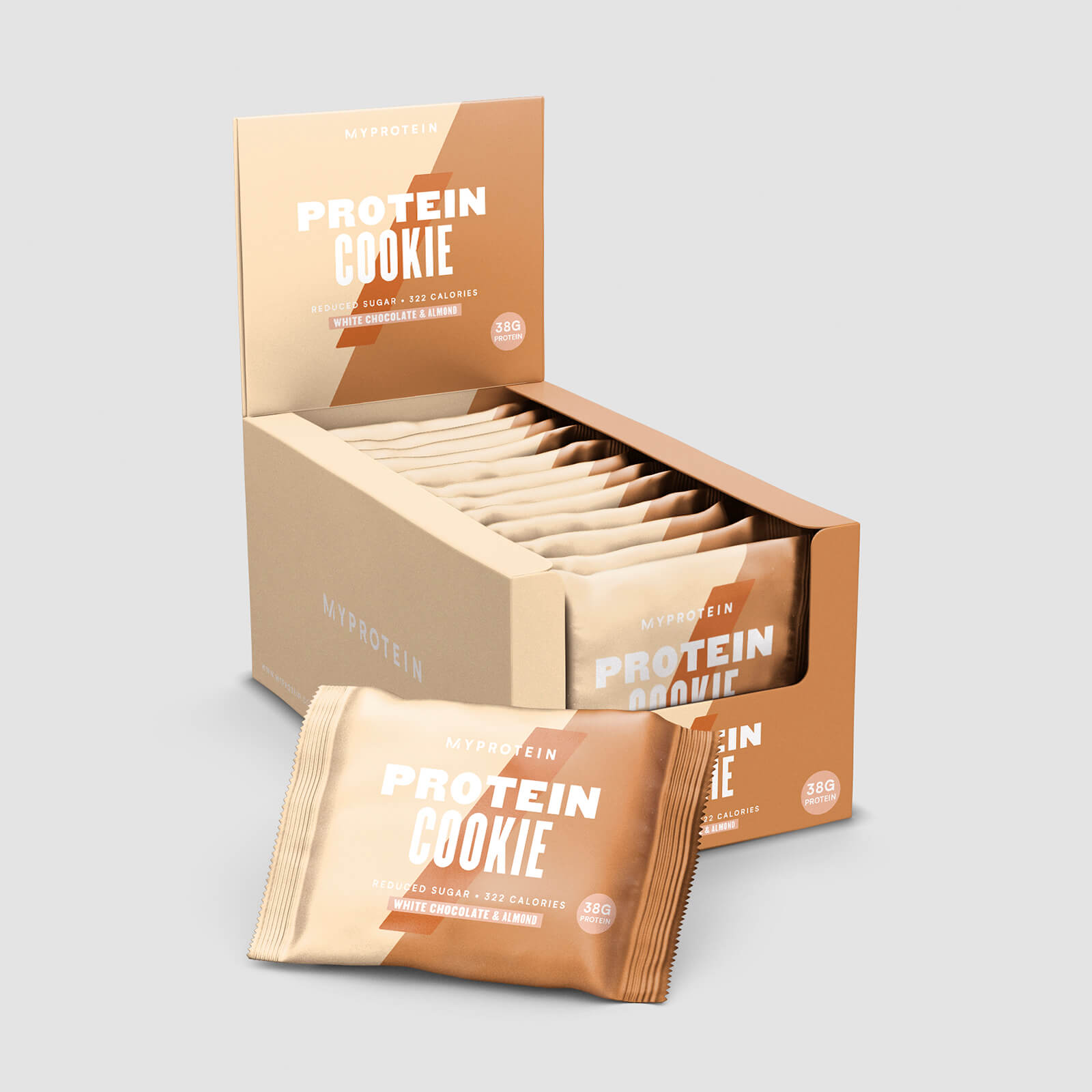 Cookie Protéiné - Chocolat blanc aux amandes