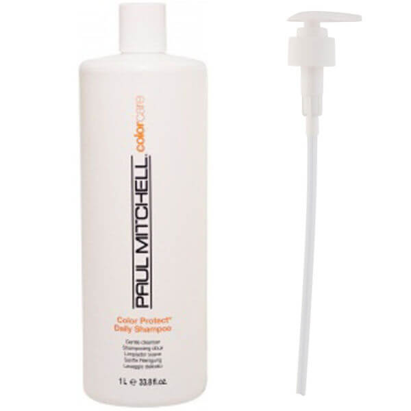 

Paul Mitchell Colour Protect Daily Shampoo (1000ml) with Pump (Bundle)