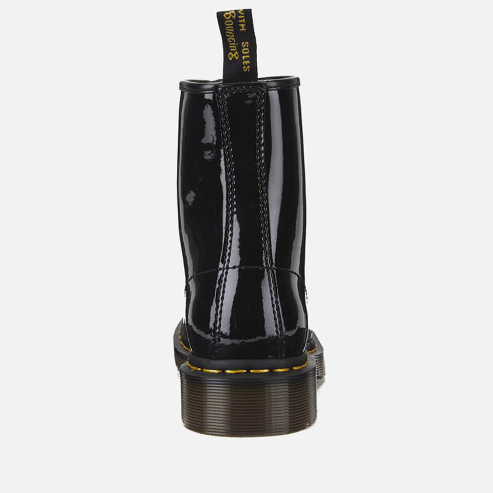 Dr. Martens Women's 1460 Patent Lamper 8-Eye Boots - Black - Uk 3