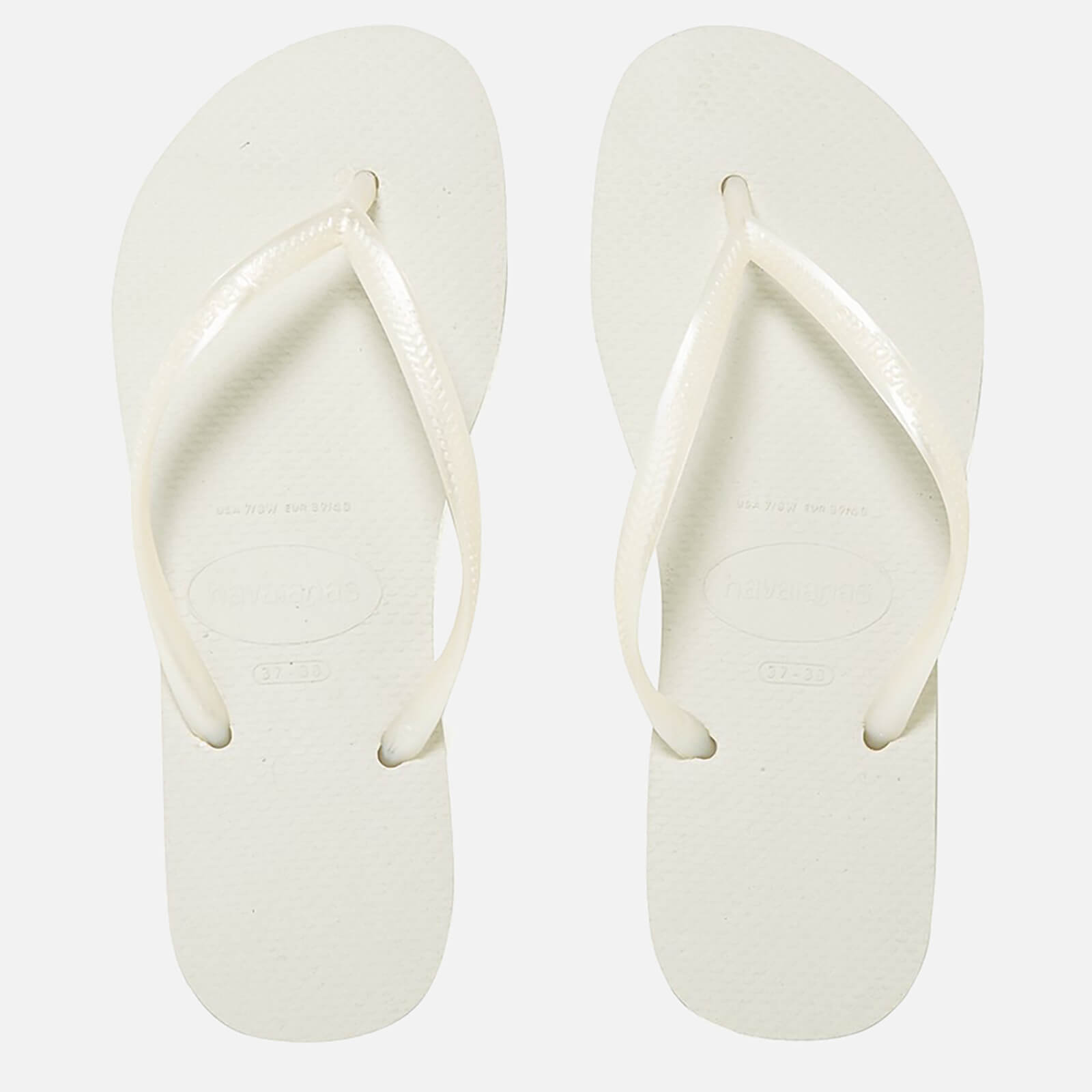 Havaianas Women’s Slim Flips Flops - White