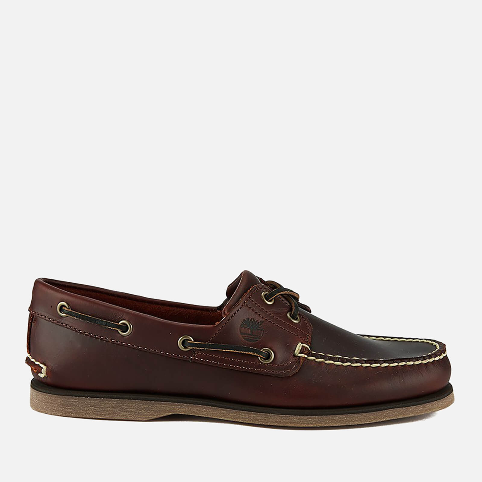 Timberland Men’s Classic 2-Eye Boat Shoes - Rootbeer Smooth
