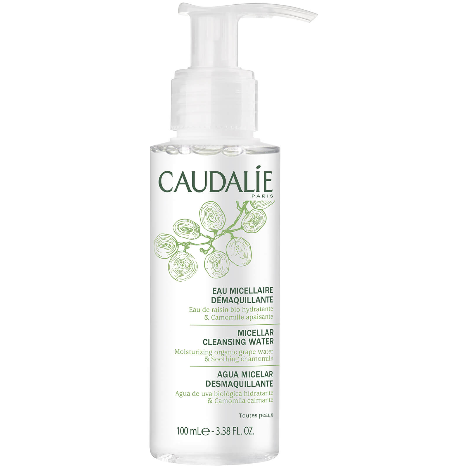 

Мицеллярная очищающая вода Caudalie Micellar Cleansing Water (100 мл)