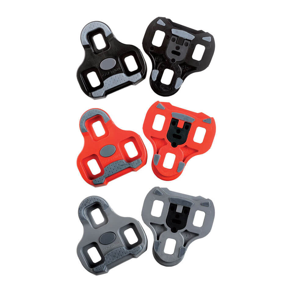 Look Keo Grip Fahrrad Ersatz Cleats - Schwarz - 0 Grad - Schwarz