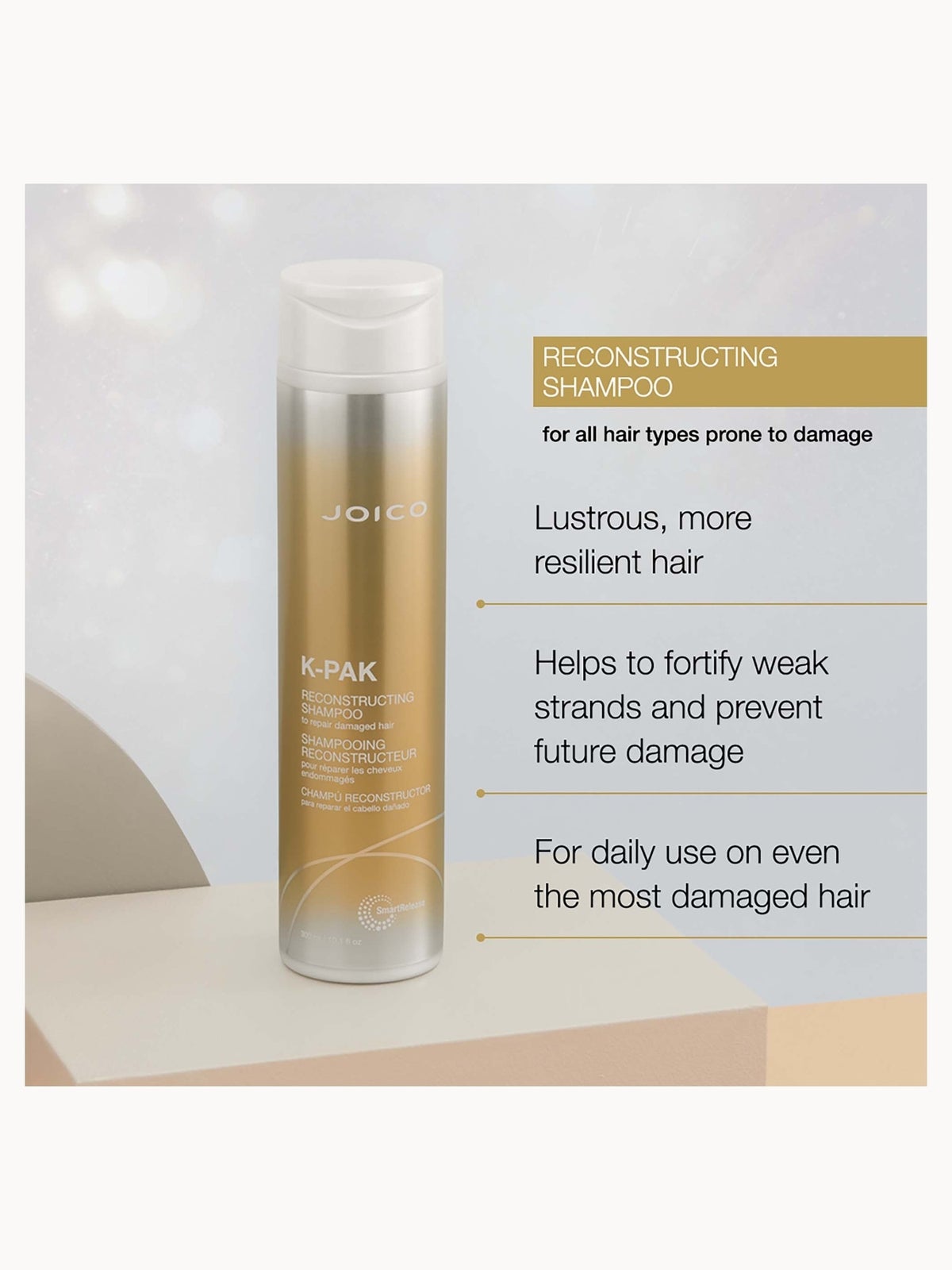 Joico K-Pak Reconstructing Shampoo 1000ml (Worth £75.67) 3