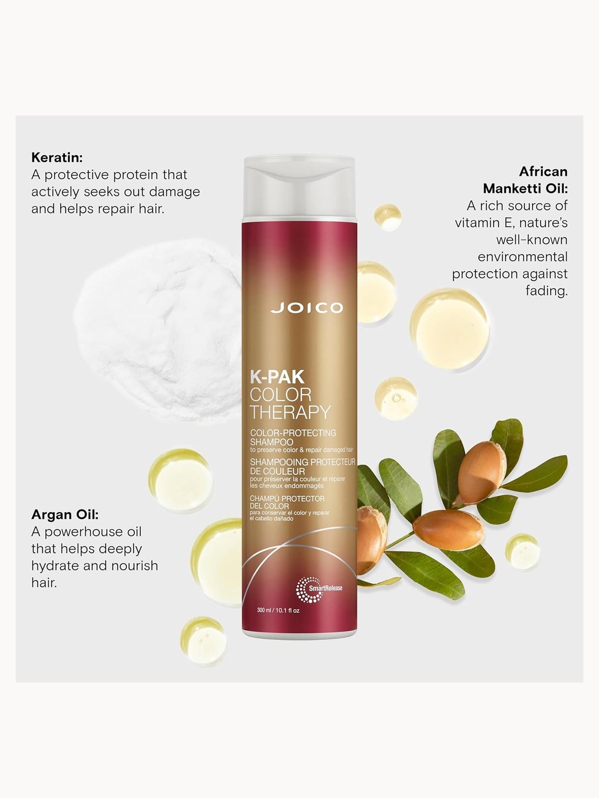 Joico K-Pak Colour Therapy Shampoo 300ml 4