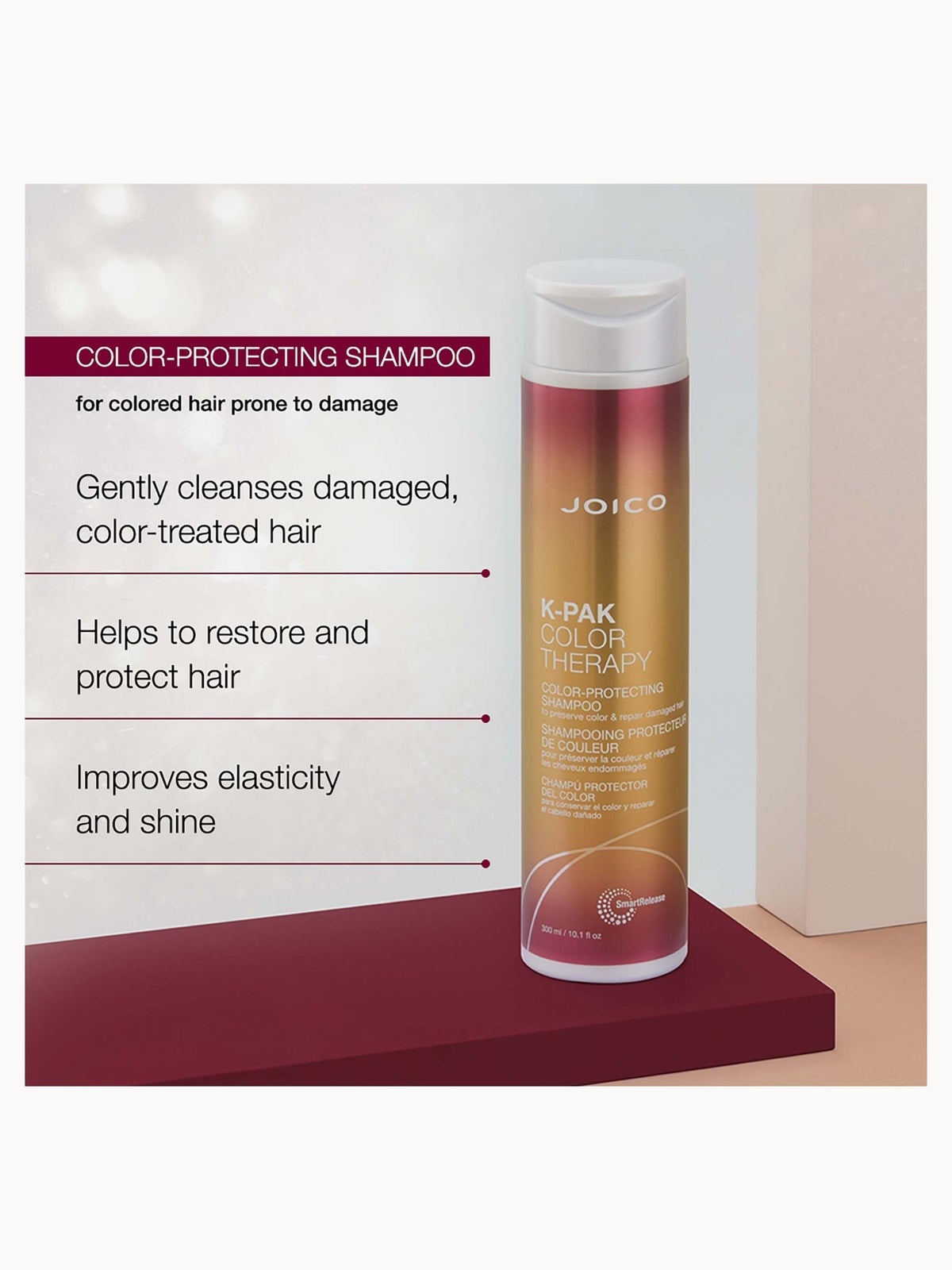 Joico K-Pak Colour Therapy Shampoo 300ml 3