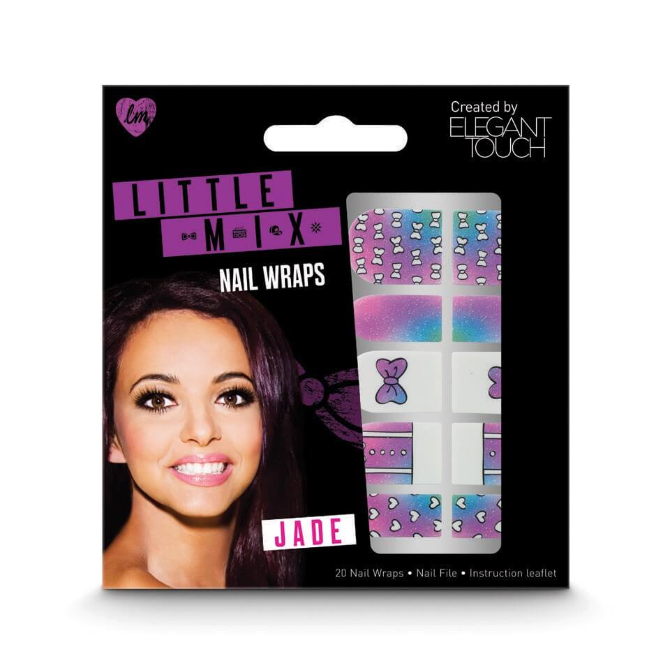 Elegant Touch Little Mix - Jade Nail Wraps