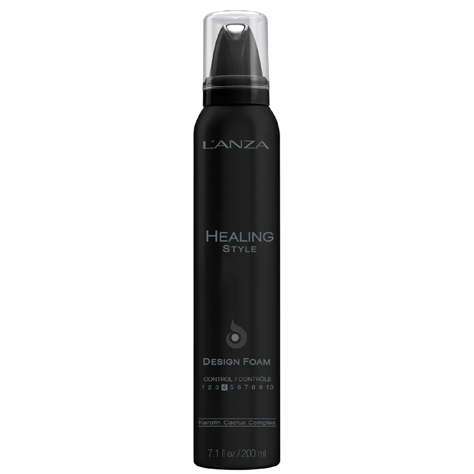 L'anza Healing Style Design Foam (200ml) In Black