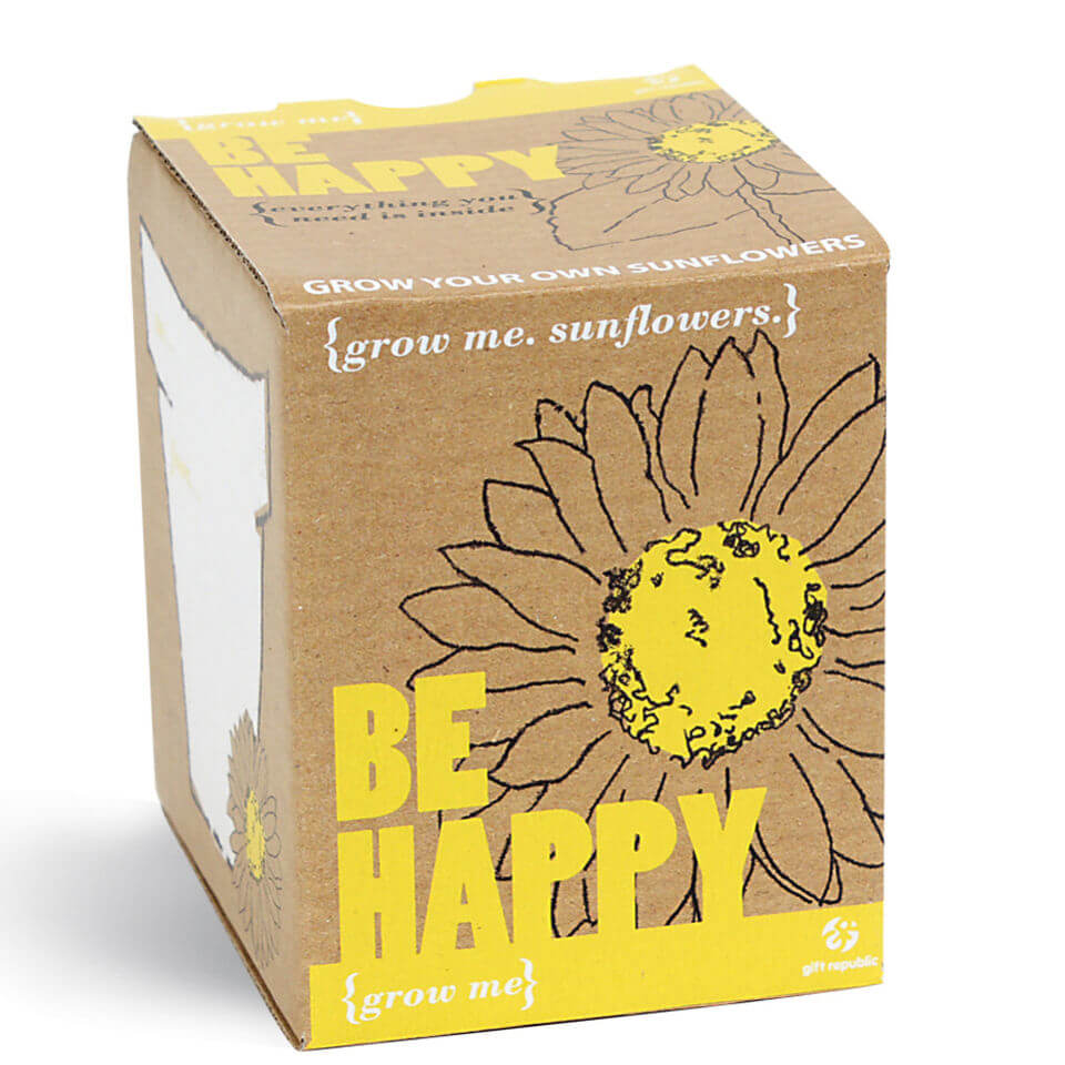Image of Grow Me Be Happy Sunflower