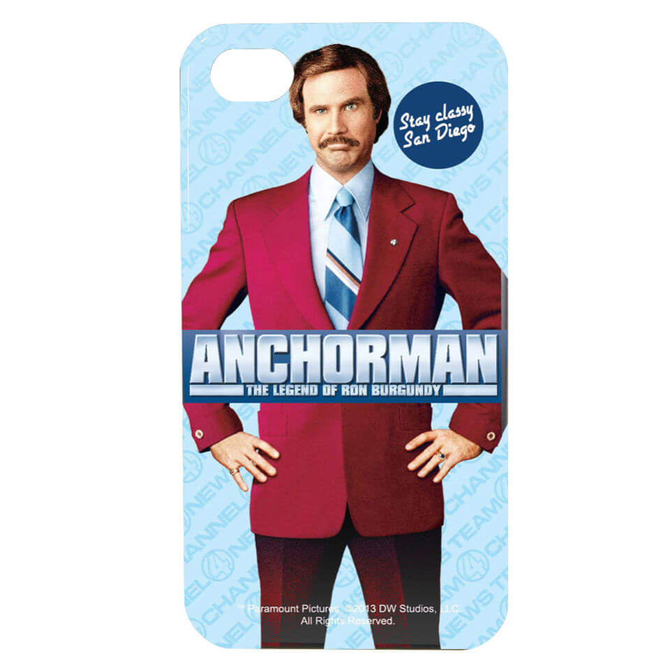 Click to view product details and reviews for Anchorman Ron Burgundy Iphone 4 4s Case.