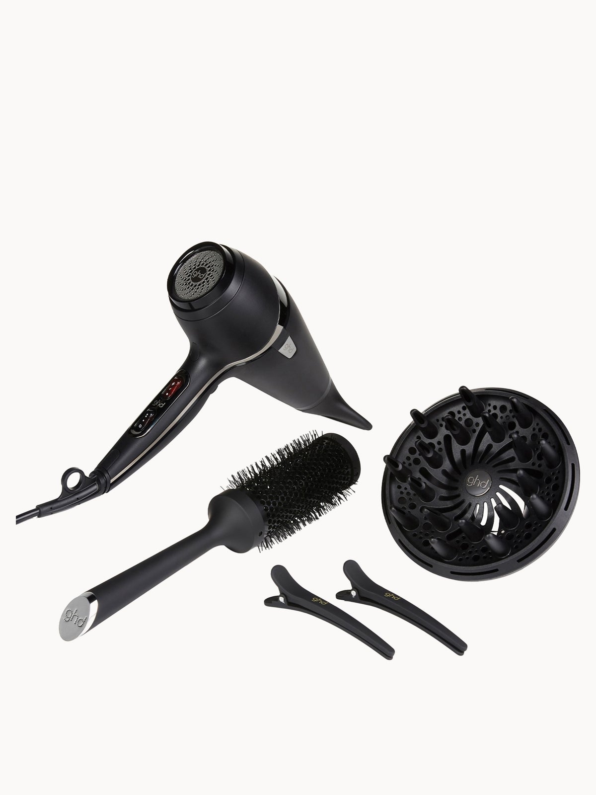 ghd Air Kit (ghd Diffuser and Size 3 Ceramic Brush)