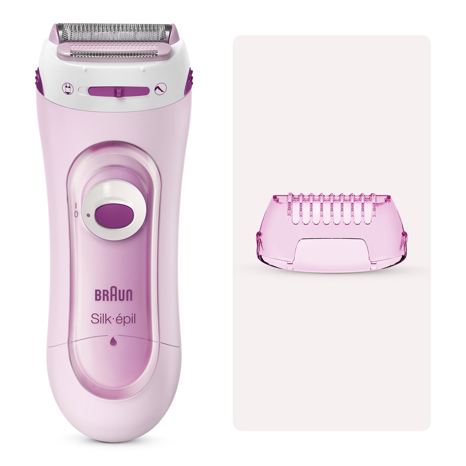 Women's Pink Braun Silk-Épil Lady Shaver Ls5100