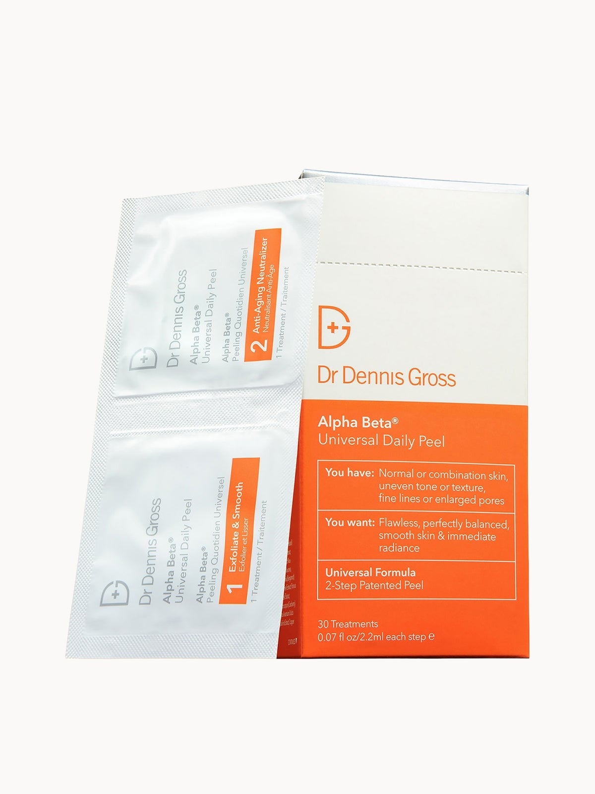 Dr Dennis Gross Skincare Alpha Beta Universal Daily Peel (Pack of 30)