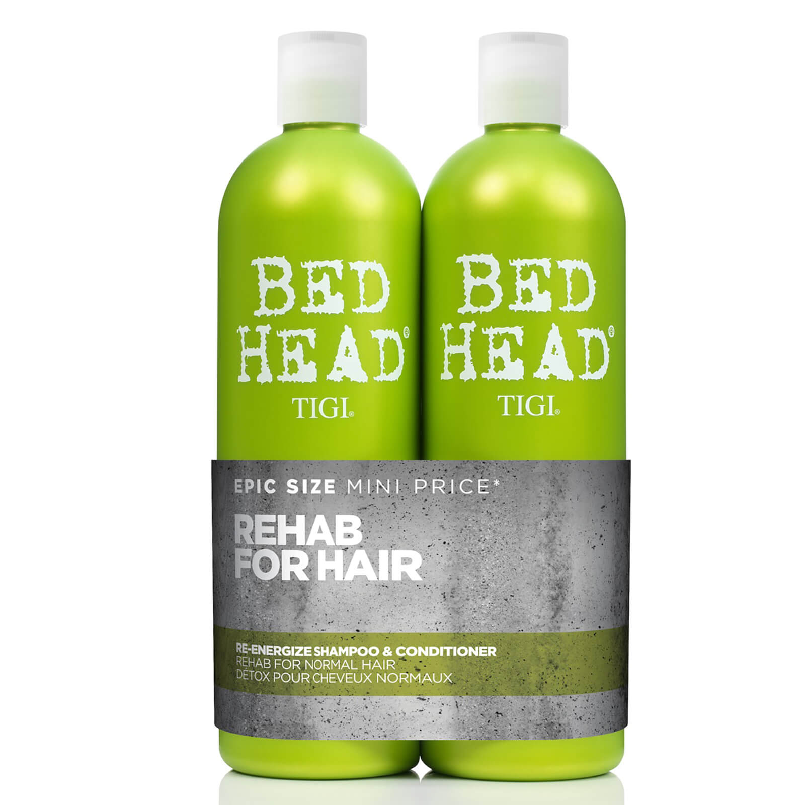 

TIGI Bed Head Urban Antidotes Re-energize Daily Shampoo and Conditioner for Normal Hair 2 x 750ml