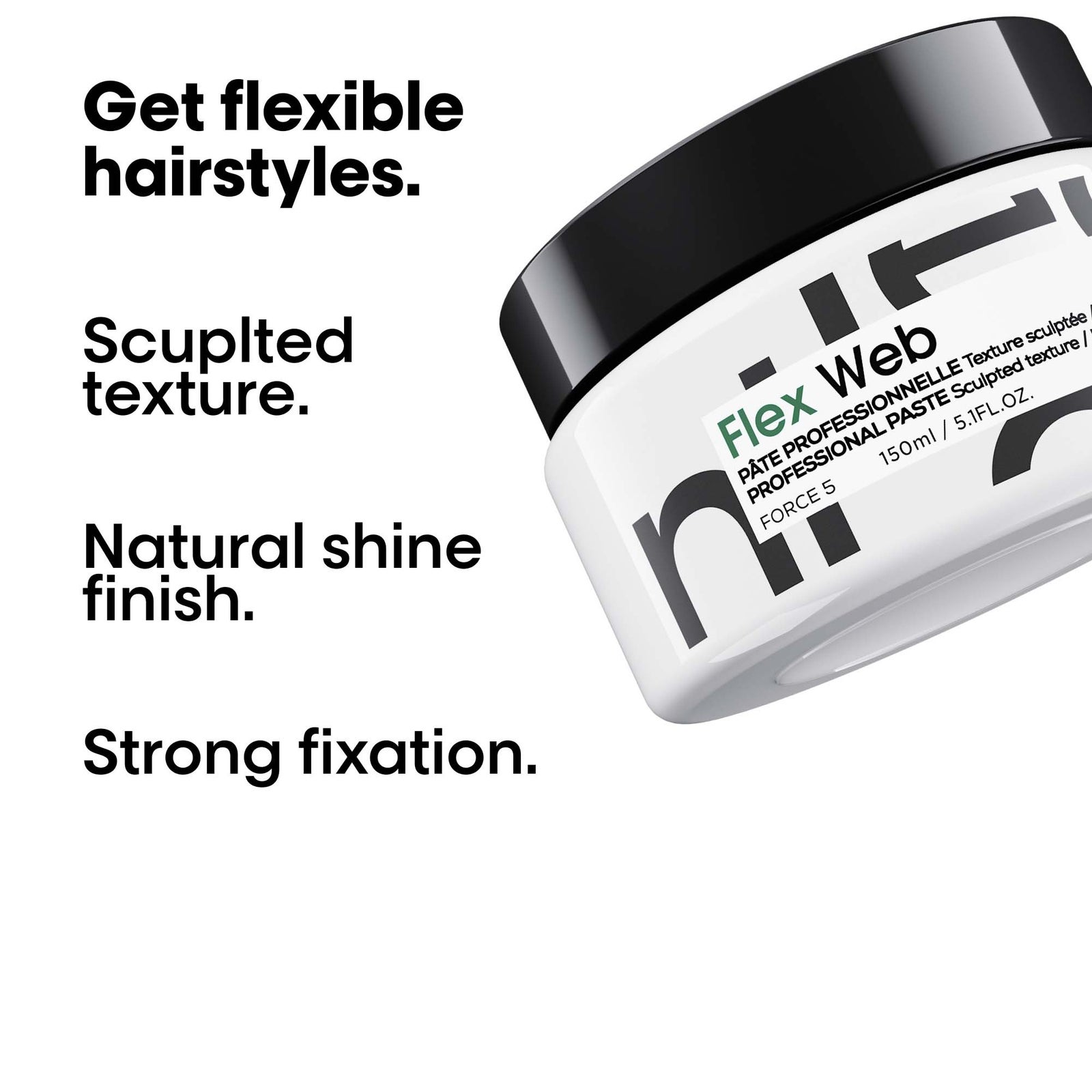 L'Oréal Professionnel Tecni.ART Web Design Hair Styling Paste 150ml, photo 2