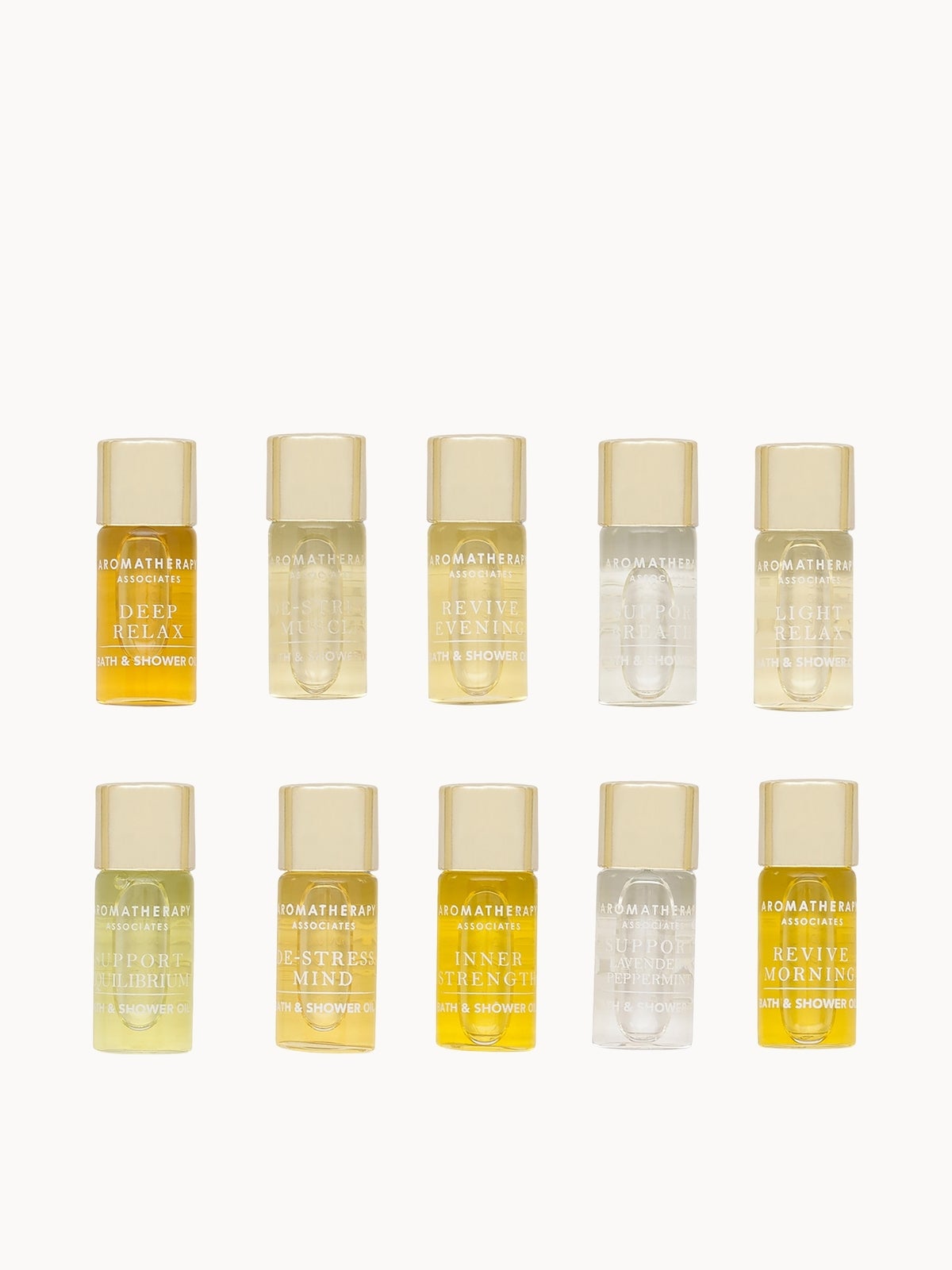 Aromatherapy Associates Discovery Wellbeing Bath and Shower Oil Collection 3