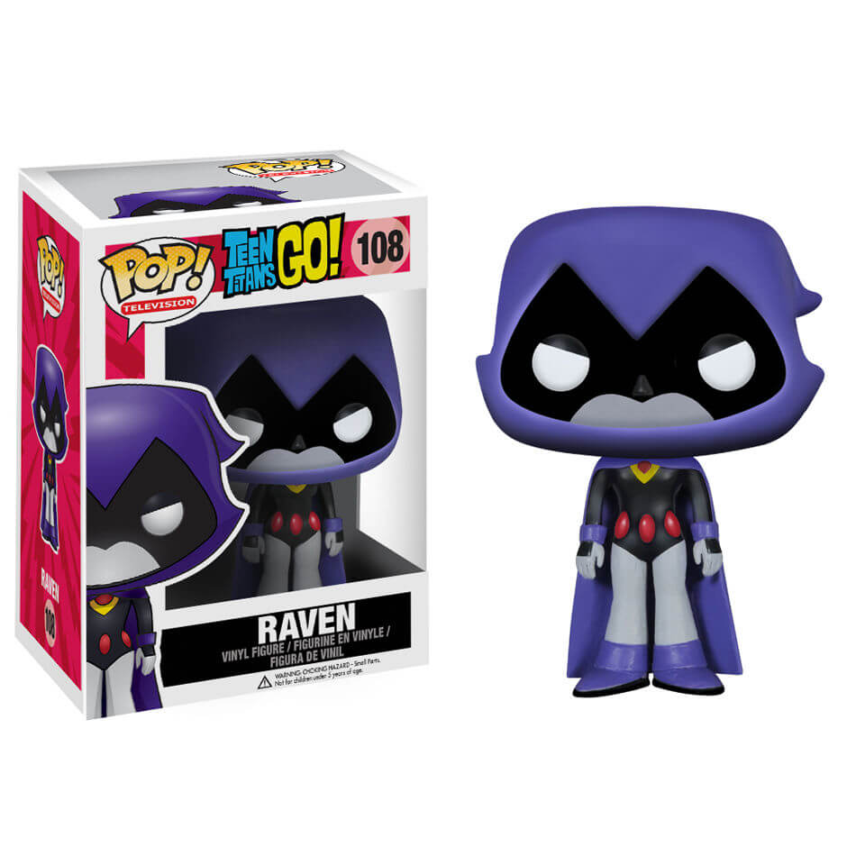 Funko Pop! DC Comics Teen Titans Go! Raven Pop!