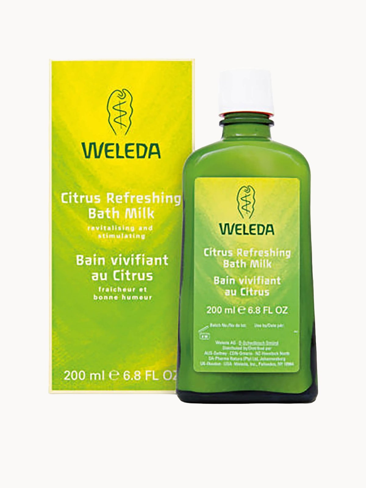 Weleda Citrus Refreshing Bath Milk (200ml)