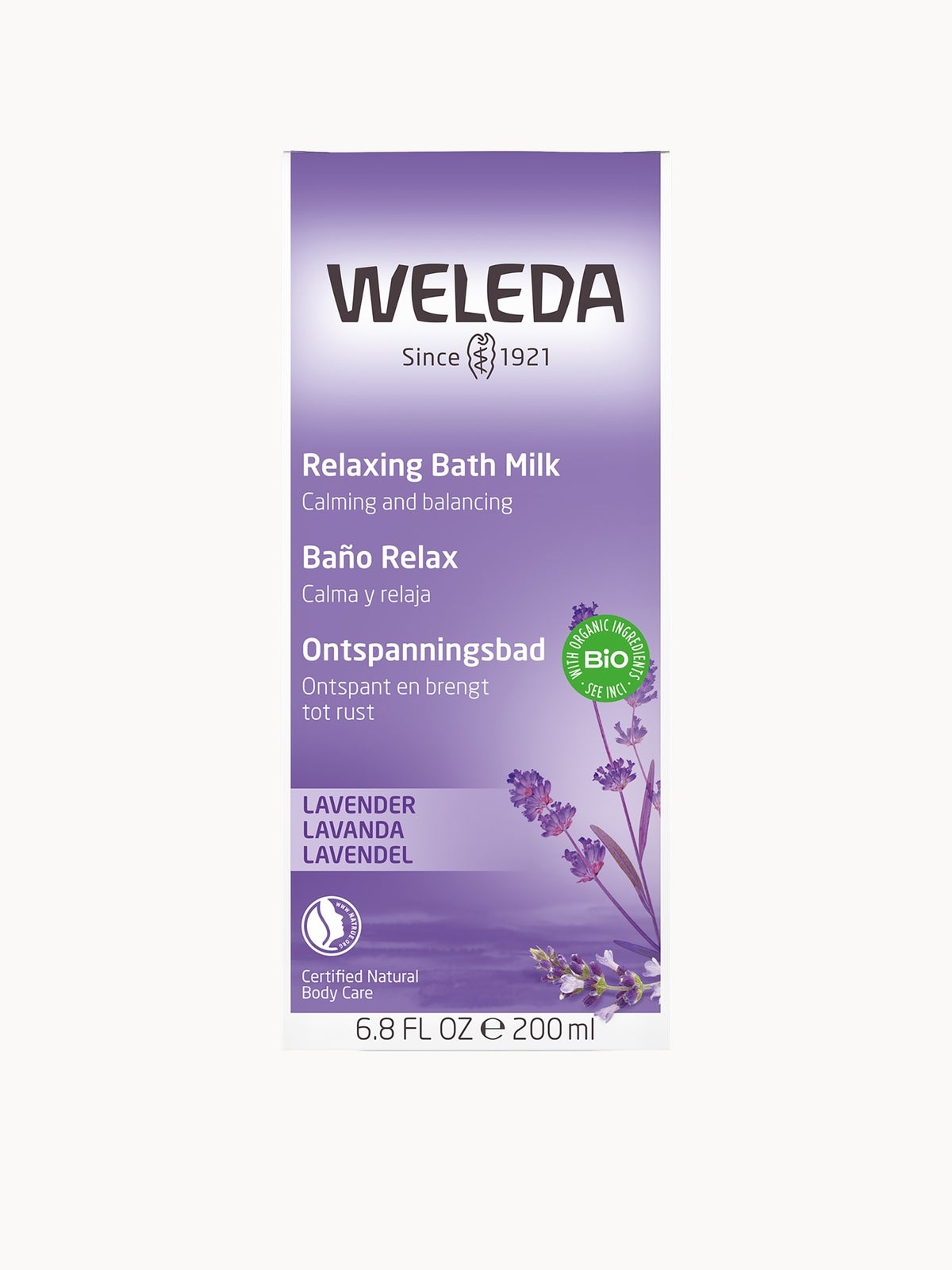 Weleda Relaxing Bath Milk - Lavender 200ml, photo 4