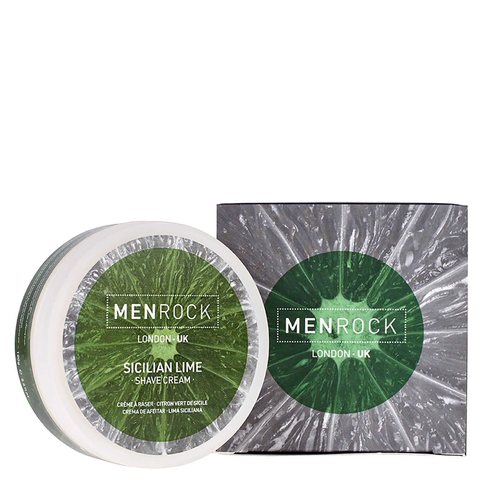 

Men Rock Sicilian Lime Shave Cream (100ml)