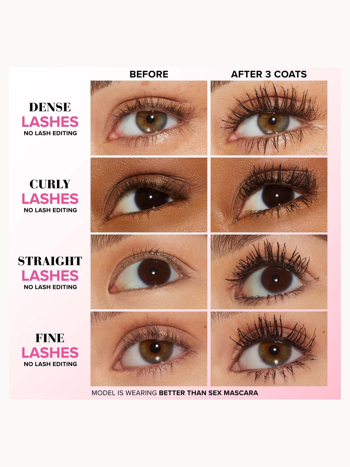 Too Faced Better Than Sex Mascara - Black 8ml 3