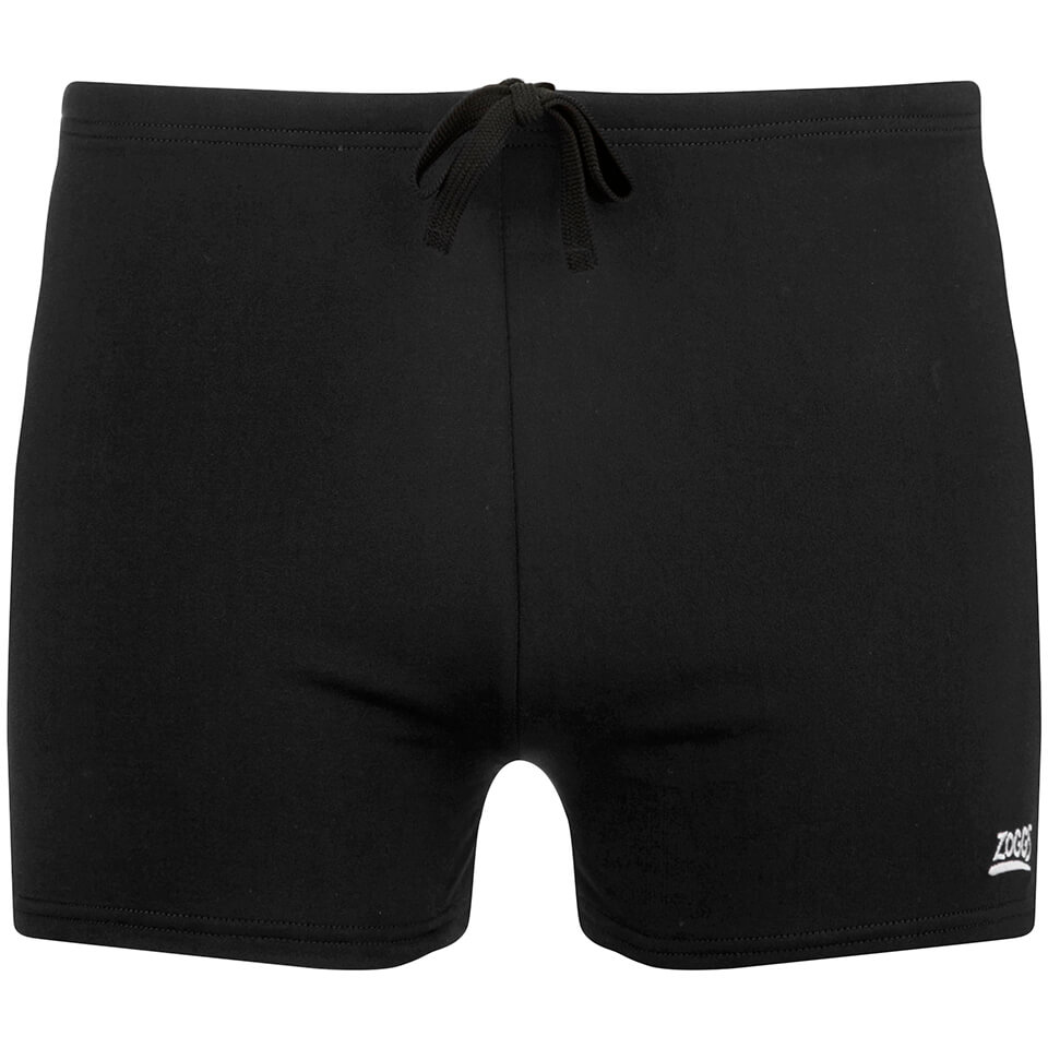 Zoggs Men's Cottesloe Hip Racer Swim Shorts - Black - S - Black