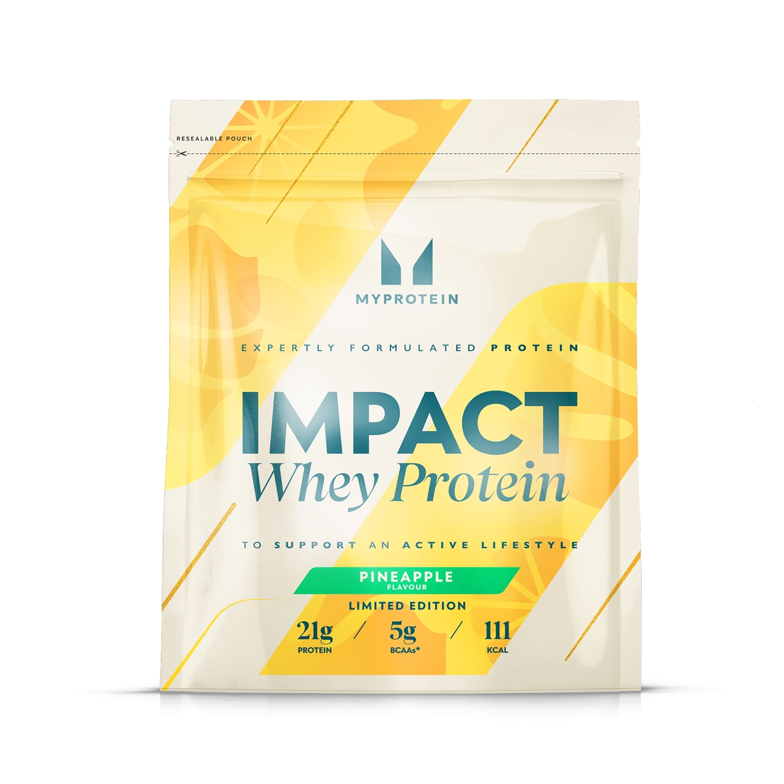 Myprotein UK MyProtein Impact Whey Protein Powder - 1kg - Pineapple