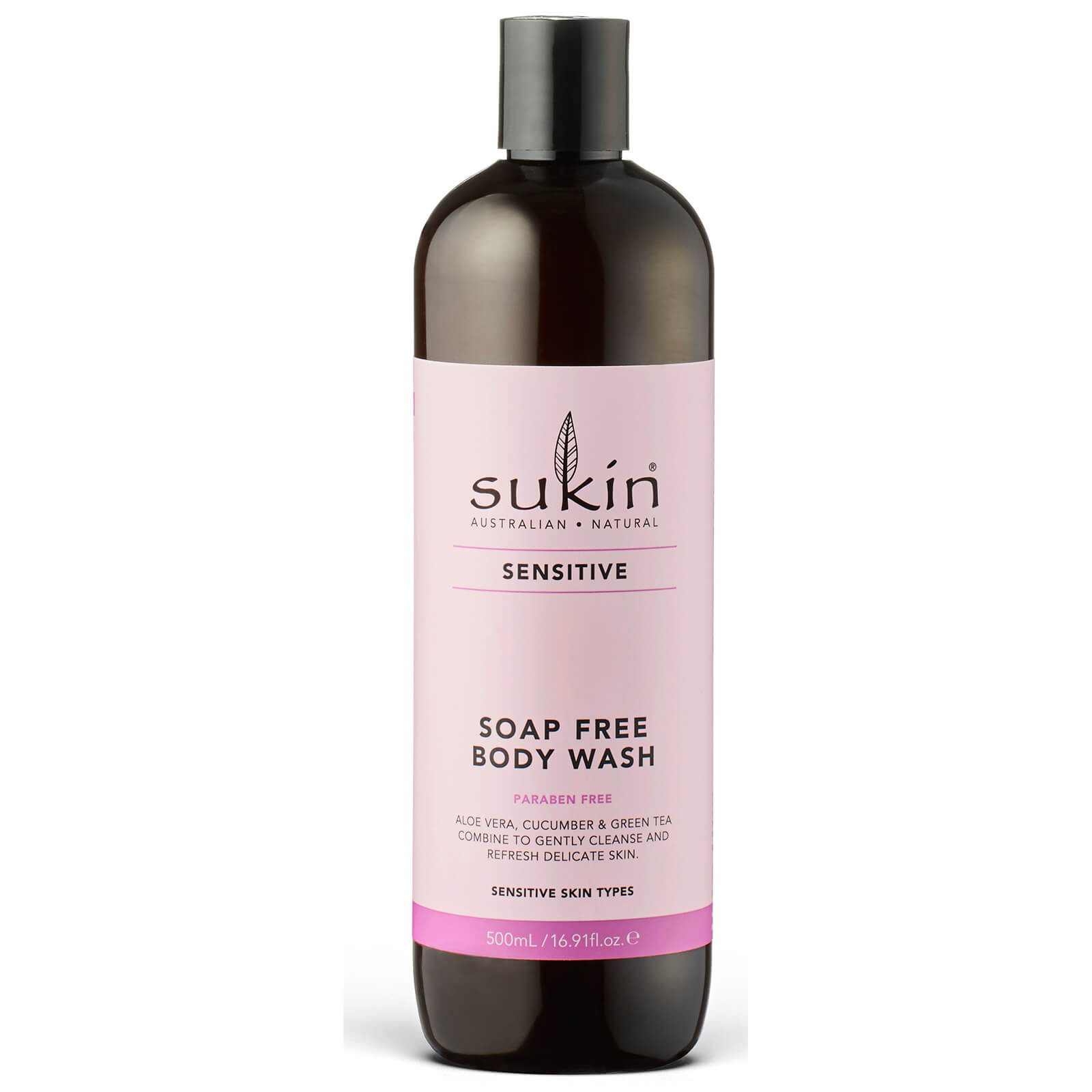 sukin sensitive cleansing gel