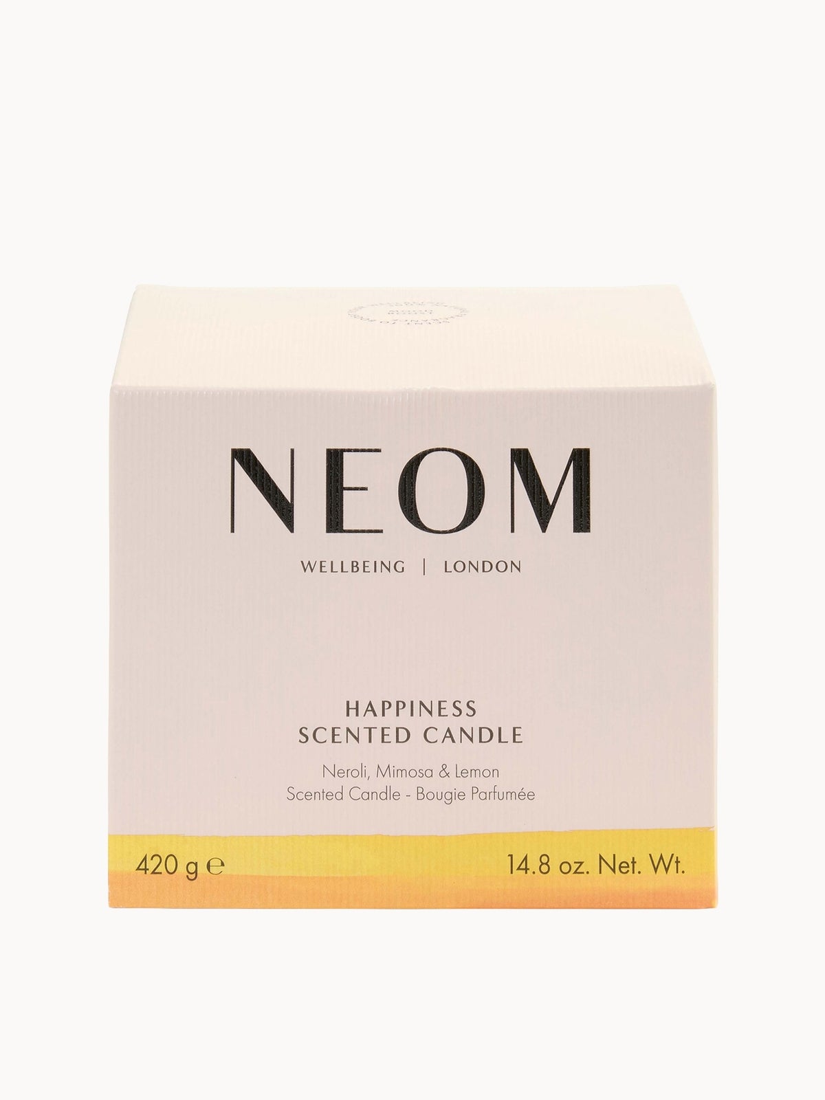 NEOM Wellbeing Happiness Scented 3 Wick Candle 3
