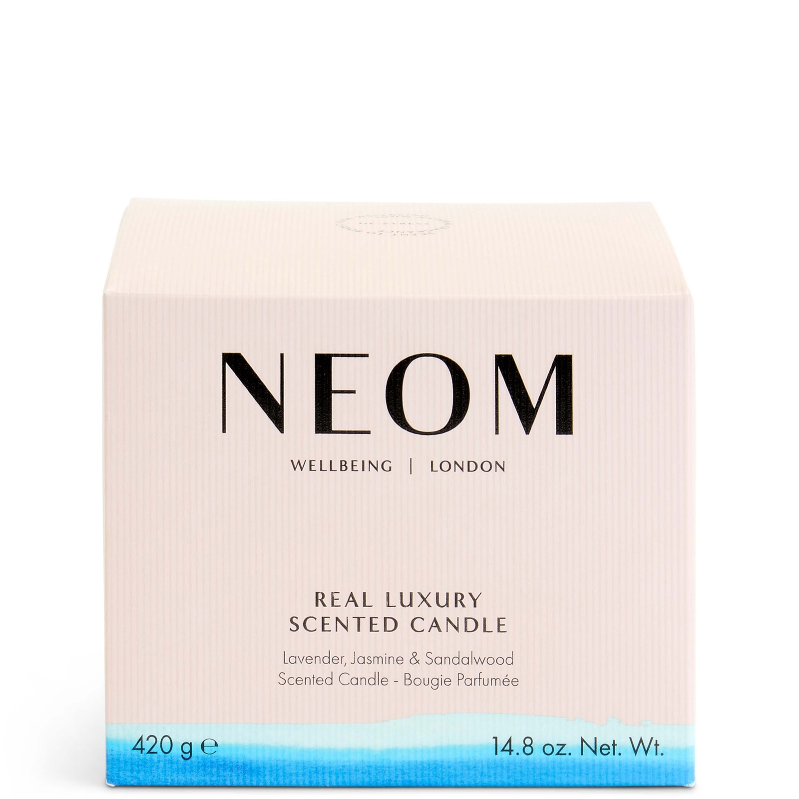 NEOM Wellbeing Real Luxury De-Stress Scented 3 Wick Candle NEOM Wellbeing Real Luxury De-Stress Scented 3 Wick Candle