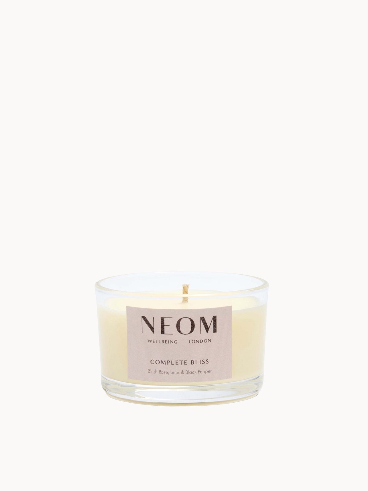 NEOM Wellbeing Complete Bliss Travel Scented Candle 2