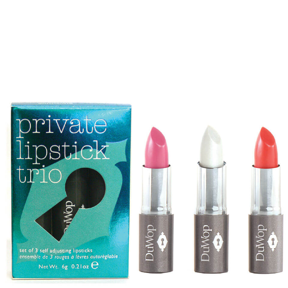 DuWop Mini Private Lipstick Trio