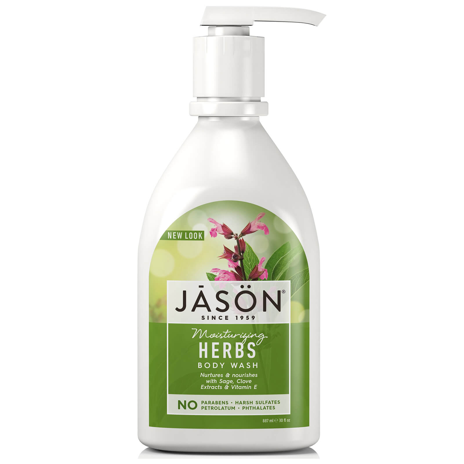 Moisturizing Herbs Body Wash de JASON 887ml