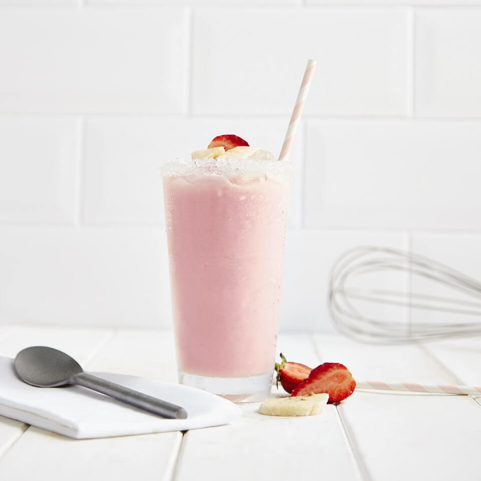 Batido de Fresa y Plátano (7 unidades)