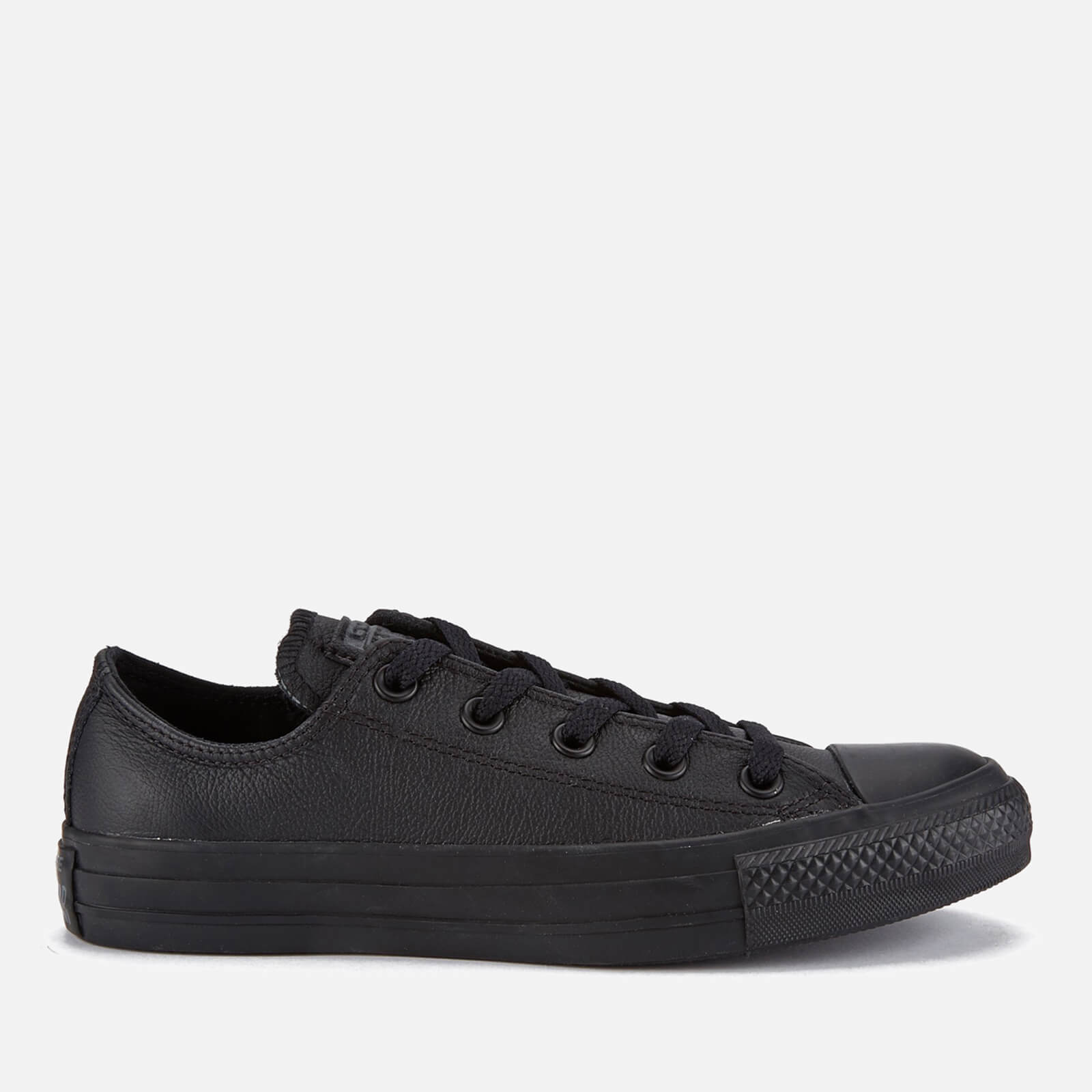 Converse Chuck Taylor All Star Ox Trainers - Black Mono - UK 8
