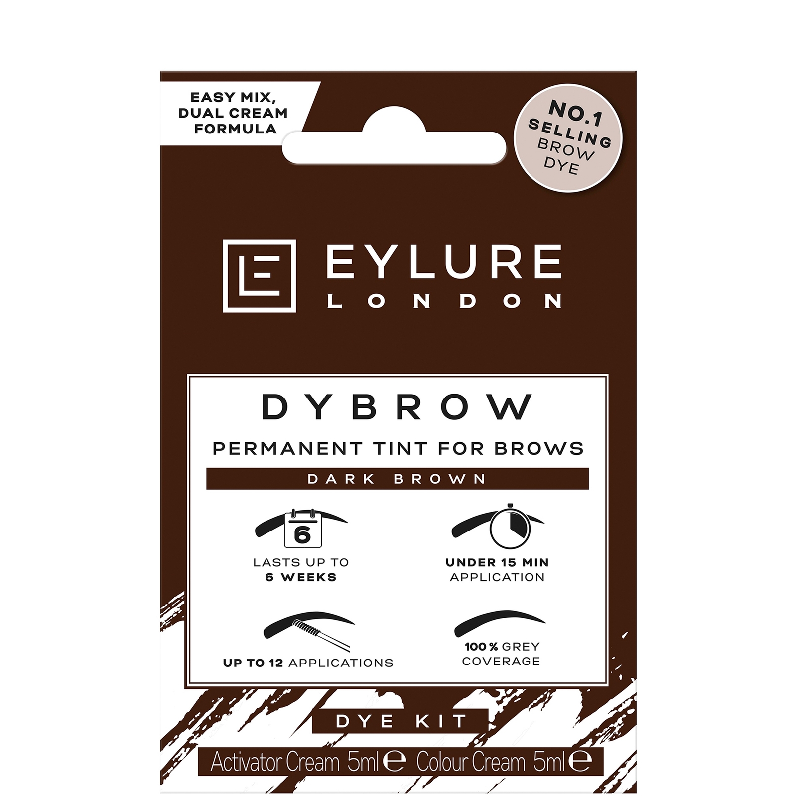 

Eylure Dybrow Brow Dye - Dark Brown
